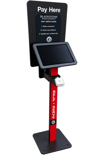Blackstone Self-Serve Center kiosk