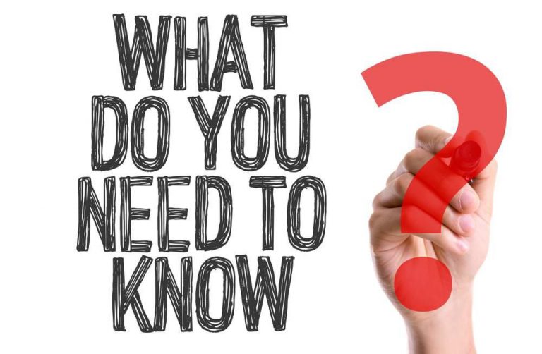 Everything you need to know but are afraid to ask